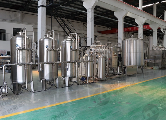 Automatic Production of Carbonated Drinks, Water, Juice and Other Advanced Linear Equipment